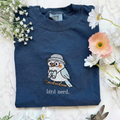 Bird Nerd Embroidered T-Shirt