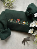 Mushroom Embroidered Sweatshirt